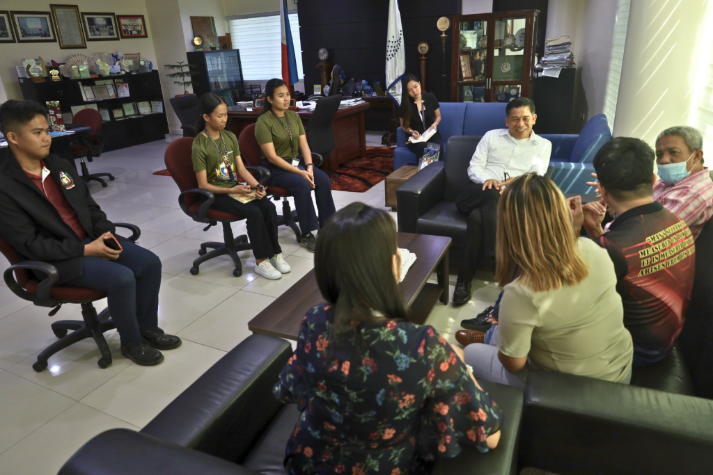 USTP System President receives courtesy call from Barons Society ROTC Alumni 6