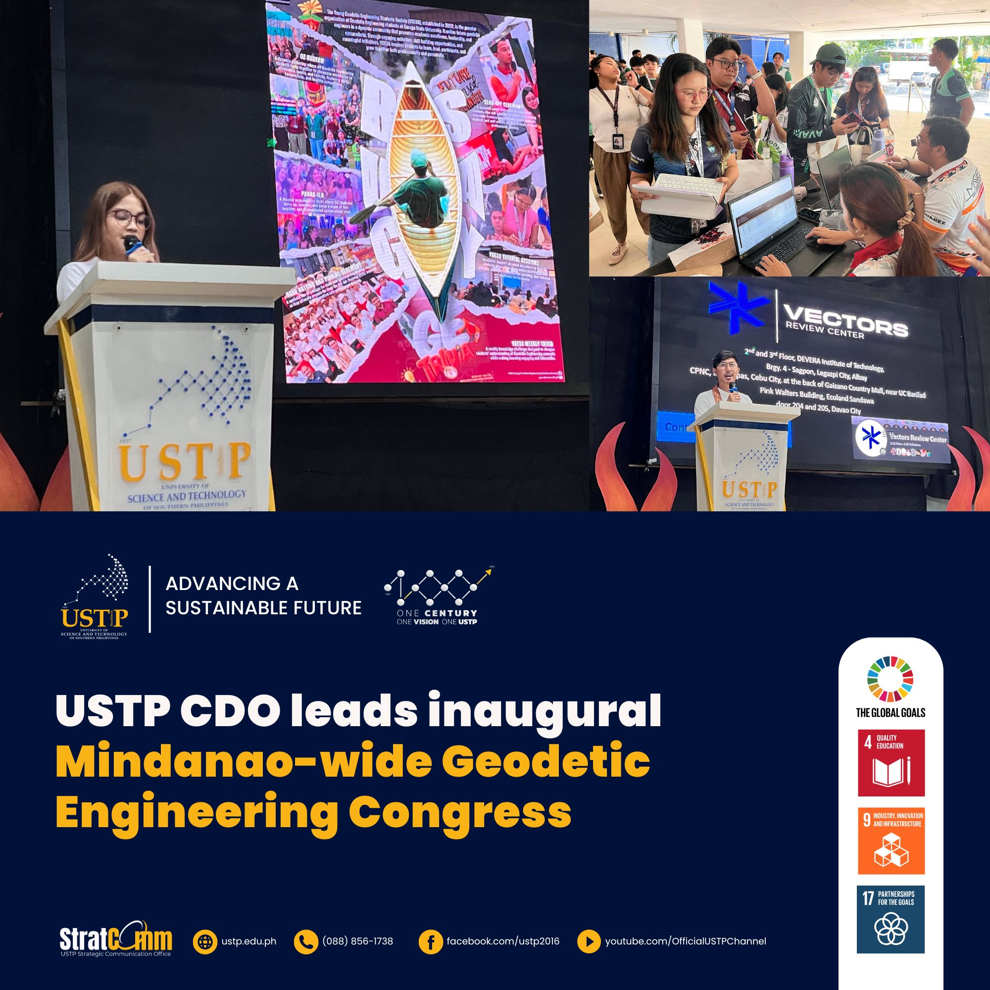 Ustpcdo Map USTP CDO leads inaugural Mindanao-wide Geodetic Engineering Congress ...